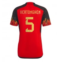 Belgija Jan Vertonghen #5 Domaci Dres SP 2022 Kratak Rukav